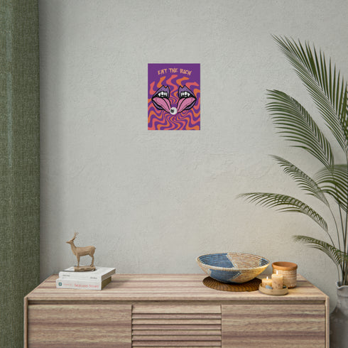 Eat the Rich Fine Art Print